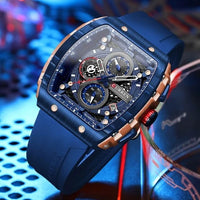 CURREN Men's Sports Rectangular Watch (Dial 4.7cm) - CUR221
