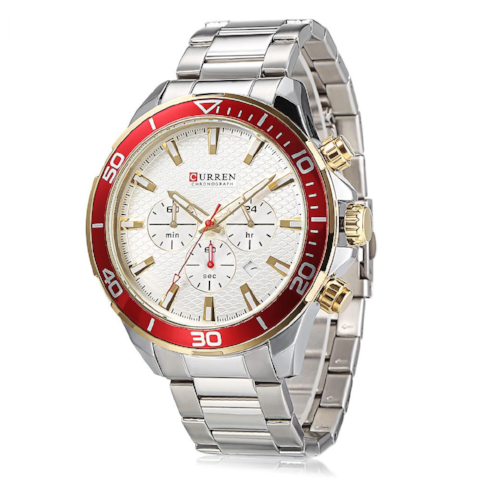 Curren Stainless Steel High Quality Watch (Dial 3.8cm) - CUR 141