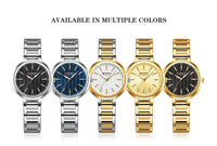 CURREN Watch Women New Fashion Luxury Stainless Steel Wristwatch Bracelet Simple  Waterproof Luminous Ladies Watches