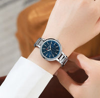 CURREN Watch Women New Fashion Luxury Stainless Steel Wristwatch Bracelet Simple  Waterproof Luminous Ladies Watches
