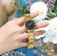 CURREN Watch Women New Fashion Luxury Stainless Steel Wristwatch Bracelet Simple  Waterproof Luminous Ladies Watches