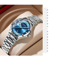 CURREN Brand 9107 Quartz Watch for Women Fashion Luxury Round Stainless Steel Waterproof Luminous Ladies Wristwatch