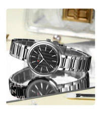 CURREN Watch Women New Fashion Luxury Stainless Steel Wristwatch Bracelet Simple  Waterproof Luminous Ladies Watches