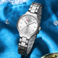 CURREN Luxury Top Brand Women's Watches Elegant Fashion Gold Watch for Women Original Simple Quartz Waterproof Wristwatch Ladies
