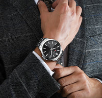 Watches For Men CURREN Luxury Branded Stainless Steel Fashion Business Mens Watch Quartz Wristwatch Man Clock Waterproof Relogio