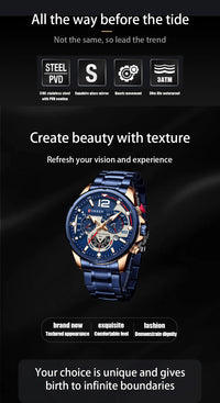 CURREN Casual Business Chronograph Waterproof Stainless Steel Watch Mens New Luxury Fashion Quartz Men Wristwatch часы мужские