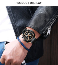 CURREN Top Brand Military Quartz Watches Silver Blue Mens Stainless Steel Chronograph Wristwatch for Male Casual Sporty Clocks