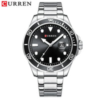 2021CURREN New Watch Men Automatic Date Clock Fashion Sport Quartz Watch 30ATM Waterproof Luminous Watches Mens