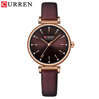 CURREN Women Watch Top Brand Luxury Gold Female Waterproof Clock Silver Stainless Steel Bracelet Simple Ladies Wristwatch 9081
