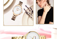 Curren 9015 Women Watches Luxury Gold Black Full Steel Dress Jewelry Quartz Watch Ladies Fashion Elegant Clock Relogio Feminino