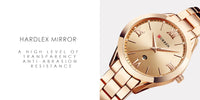 CURREN Ladies Watch For Women Fashion Retro Female Waterproof Watch Steel Quartz Watch For Women Christmas Relógio Feminino 9007