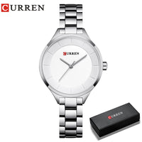 Curren 9015 Women Watches Luxury Gold Black Full Steel Dress Jewelry Quartz Watch Ladies Fashion Elegant Clock Relogio Feminino