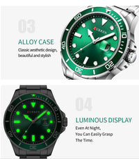 CURREN Top Brand Luxury Fashion Luminous Watch Men Waterproof Date Clock Sport Watches Mens Quartz Wristwatch Relogio Masculino
