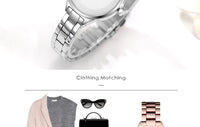Curren 9015 Women Watches Luxury Gold Black Full Steel Dress Jewelry Quartz Watch Ladies Fashion Elegant Clock Relogio Feminino