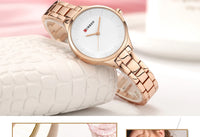 Curren 9015 Women Watches Luxury Gold Black Full Steel Dress Jewelry Quartz Watch Ladies Fashion Elegant Clock Relogio Feminino