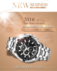2022 CURREN Top Brand Quartz Watch Men Waterproof Sport Military Wristwatch Men Business Stainless Steel Male Clock Reloj Hombre