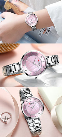 CURREN Women Watches Luxury Brand Fashion Casual Ladies Watch Women Quartz Diamond Lady Bracelet Wrist Watches For Women