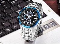 2022 CURREN Top Brand Quartz Watch Men Waterproof Sport Military Wristwatch Men Business Stainless Steel Male Clock Reloj Hombre