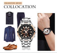 2022 CURREN Top Brand Quartz Watch Men Waterproof Sport Military Wristwatch Men Business Stainless Steel Male Clock Reloj Hombre