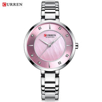 CURREN Women Watches Luxury Brand Fashion Casual Ladies Watch Women Quartz Diamond Lady Bracelet Wrist Watches For Women