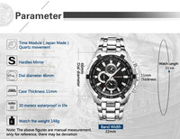 2022 CURREN Top Brand Quartz Watch Men Waterproof Sport Military Wristwatch Men Business Stainless Steel Male Clock Reloj Hombre