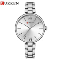 CURREN Women Watch Fashion Luxury Watch Reloj Mujer Stainless Steel  Female Clock Quartz Bracelet Wrist Watch Clock Gift