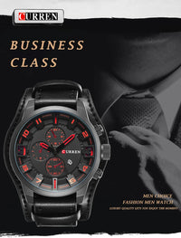 CURREN Top Brand Luxury Mens Watches Male Clocks Date Sport Military Clock Leather Strap Quartz Business Men Watch Gift 8225