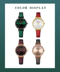 CURREN Women Watch Top Brand Luxury Gold Female Waterproof Clock Silver Stainless Steel Bracelet Simple Ladies Wristwatch 9081
