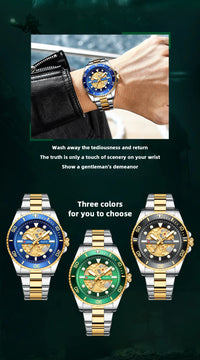 CURREN Fashion Mens Stainless Steel Watches Luxury Men Sports Quartz Wrist Watch Male Business Casual Watch relogio masculino