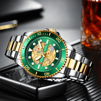 CURREN Fashion Mens Stainless Steel Watches Luxury Men Sports Quartz Wrist Watch Male Business Casual Watch relogio masculino