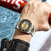 CURREN Fashion Mens Stainless Steel Watches Luxury Men Sports Quartz Wrist Watch Male Business Casual Watch relogio masculino