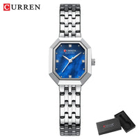 CURREN Elegant Fashion Women's Watches Luxury Brand Original Quartz Watch for Ladies Waterproof Stainless Steel Luminous Date