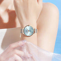 CURREN 9068 Fashion Women Watches Stainless Steel strap Ultra Thin Quartz Watch Woman Romantic Clock Women Watches Montre Femme