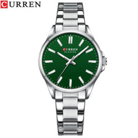 CURREN Simple Women Bracelet Luminous Quartz Watches For Ladies Sports Round Waterproof Business Wristwatch Relogio Feminino