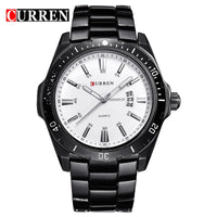 CURREN 8110 Men's Quartz Watch Calendar Luminous Sports Strap Waterproof Casual Cool Wristwatch Male Clock reloj hombre