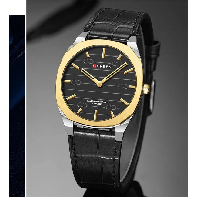 CURREN 8480 New Fashion Mens Watches Brand Luxury Sport Waterproof Simple Ultra-Thin Watches Men Quartz Clock Relogio Masculino
