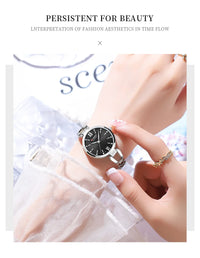 CURREN 9092 Women's Stainless Steel Quartz Watch Luxury and Elegant Watch Business Women's Bracelet Watches Relojes De Mujer