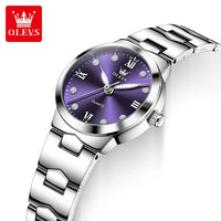 OLEVS 3735 Women's Quartz Wristwatch Delicate Fashion Small Dial Elegant Ladies Dress Watches Waterproof Watches for Woman New