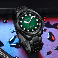 CURREN 8451 Fashion Men Watch Top Brand Luxury Waterproof Sport Mens Watches Stainless steel Automatic Date Military Wristwatch