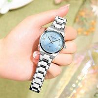 CURREN 9095 Women's Roman Letter Quartz Watch Waterproof Calendar Ladies' Watch