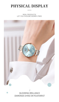 CURREN 9068 Fashion Women Watches Stainless Steel strap Ultra Thin Quartz Watch Woman Romantic Clock Women Watches Montre Femme