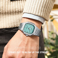CURREN Brand Fashion Business Multi-functional Steel Band Quartz Men's Luxury Steel Wristwatch Retro Clock