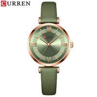 CURREN 9079 Elegant Women's Quartz Watch Fashion Casual Leather Strap Waterproof Clock Business Lady Watch Gift Reloj Mujer