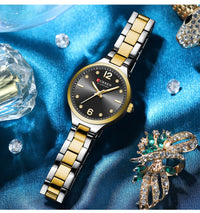 CURREN Luxury Top Brand Women's Watches Elegant Fashion Gold Watch for Women Original Simple Quartz Waterproof Wristwatch Ladies