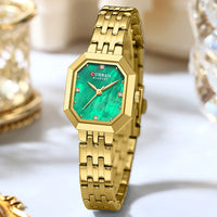 CURREN Elegant Fashion Women's Watches Luxury Brand Original Quartz Watch for Ladies Waterproof Stainless Steel Luminous Date