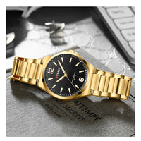 CURREN Men Quartz Movement Watch Waterproof Luminous Men's Watch, Stainless Steel Strap Business Watches
