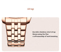 CURREN Top Brand Ladies Watch Elegant Stainless Steel Bracelet Simple Waterproof Ladies Business Watch Relogio Feminino