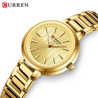 CURREN Luxury Brand Women's Watch Classic Fashion Waterproof Luminous Calendar Watch Elegant Quartz Women Watch Reloj Hombre