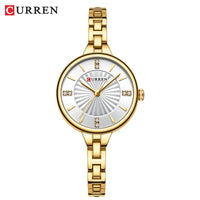CURREN 9097 Luxury Bracelet Simple Casual Quartz Watches Women Wristwatch Female Clock Ladies Watch часы женские на