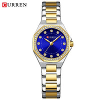 Curren Women's Sparkling Rhinestone Blanche Watch (Dial 2.1 cm) - CUR229